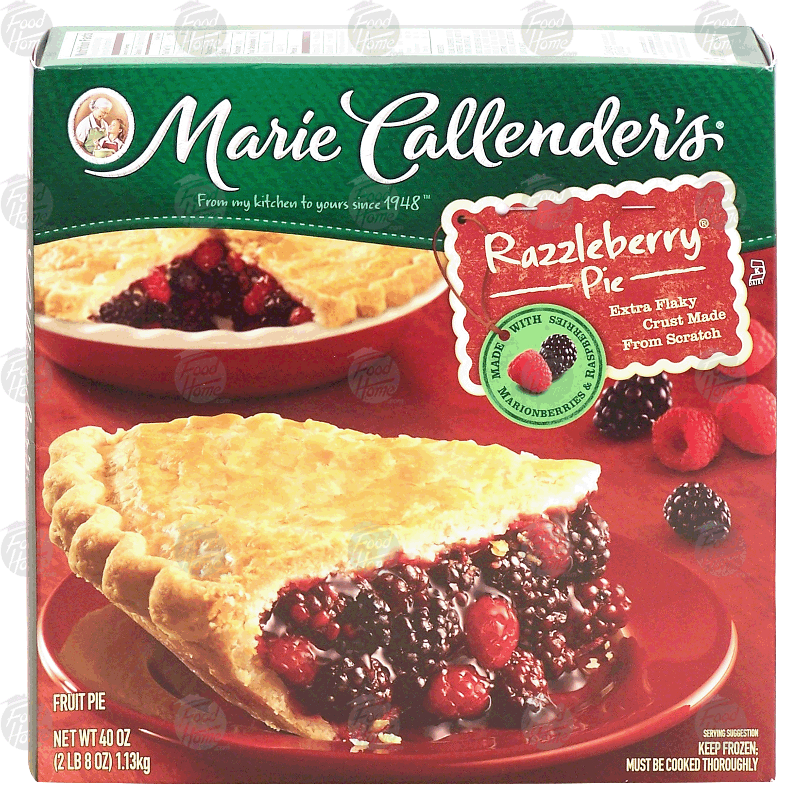 Marie Callender's  razzleberry pie, extra flaky crust made from scratch Full-Size Picture